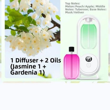 Smart Essential Oil Diffuser with 5 Adjustable Mist Levels